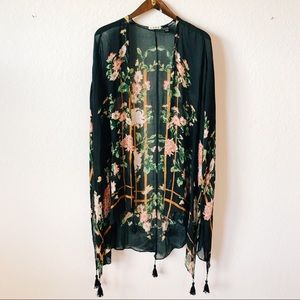 Urban Outfitters Cope Kimono Shawl Wrap